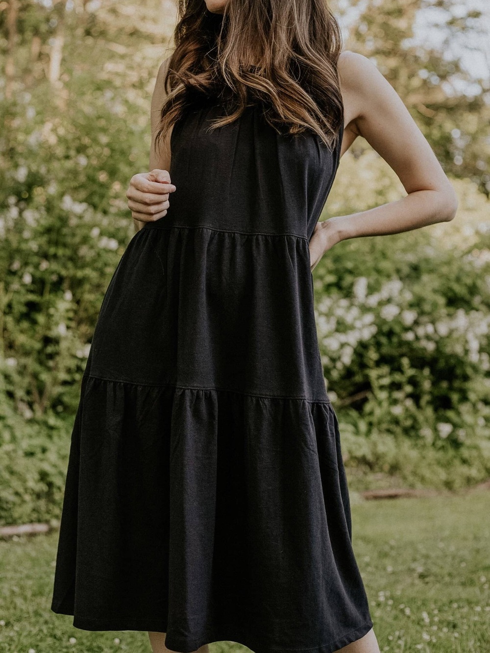 Everlane The Weekend Tiered Dress